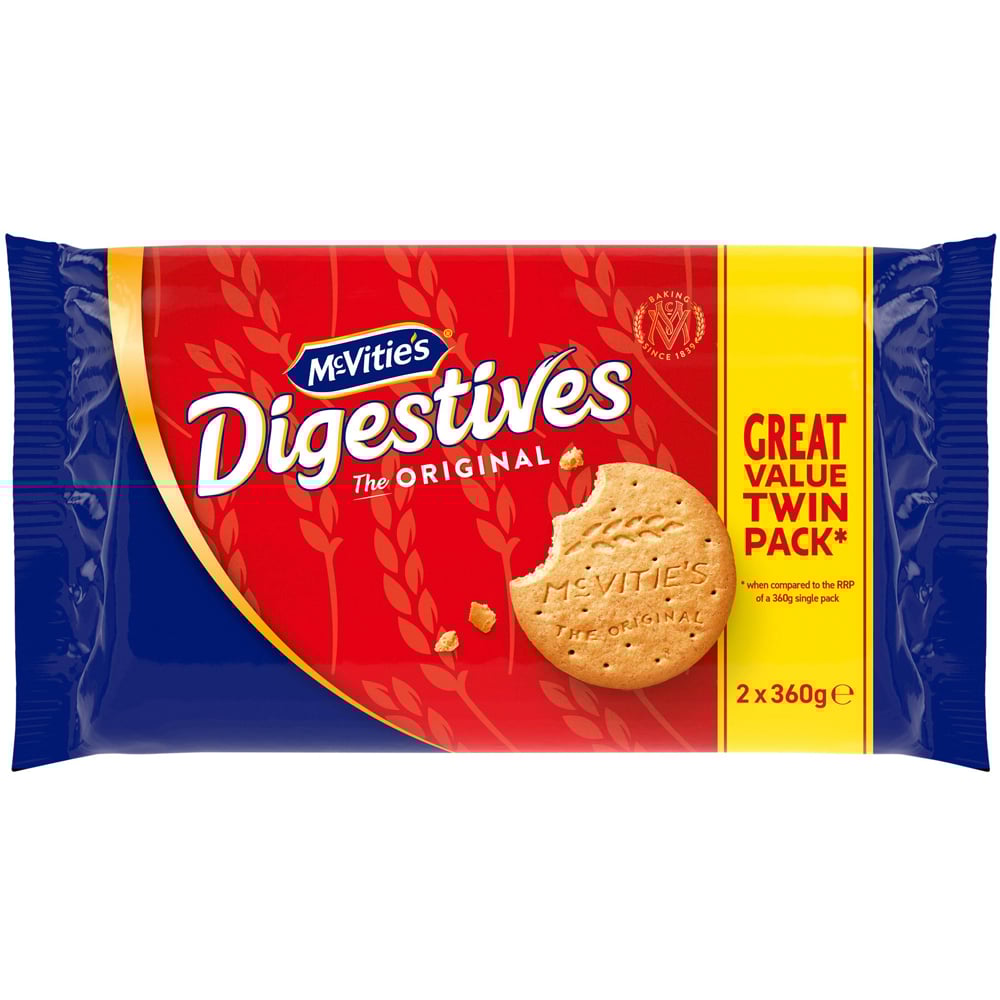 McVitie's Digestives Twin Pack 720g Image