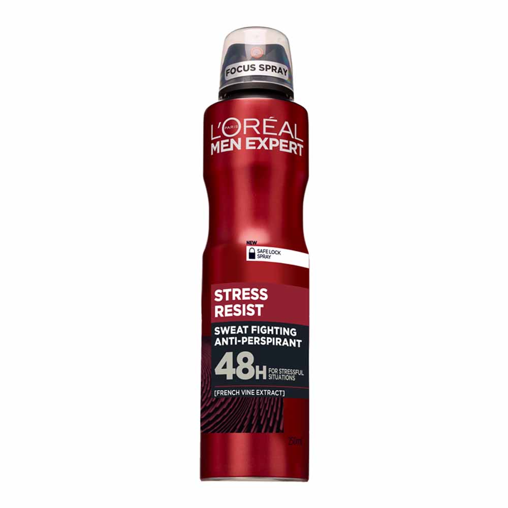 L’Oréal Paris Men Expert Stress Resist Anti-Perspirant Deodorant 250ml Image 1