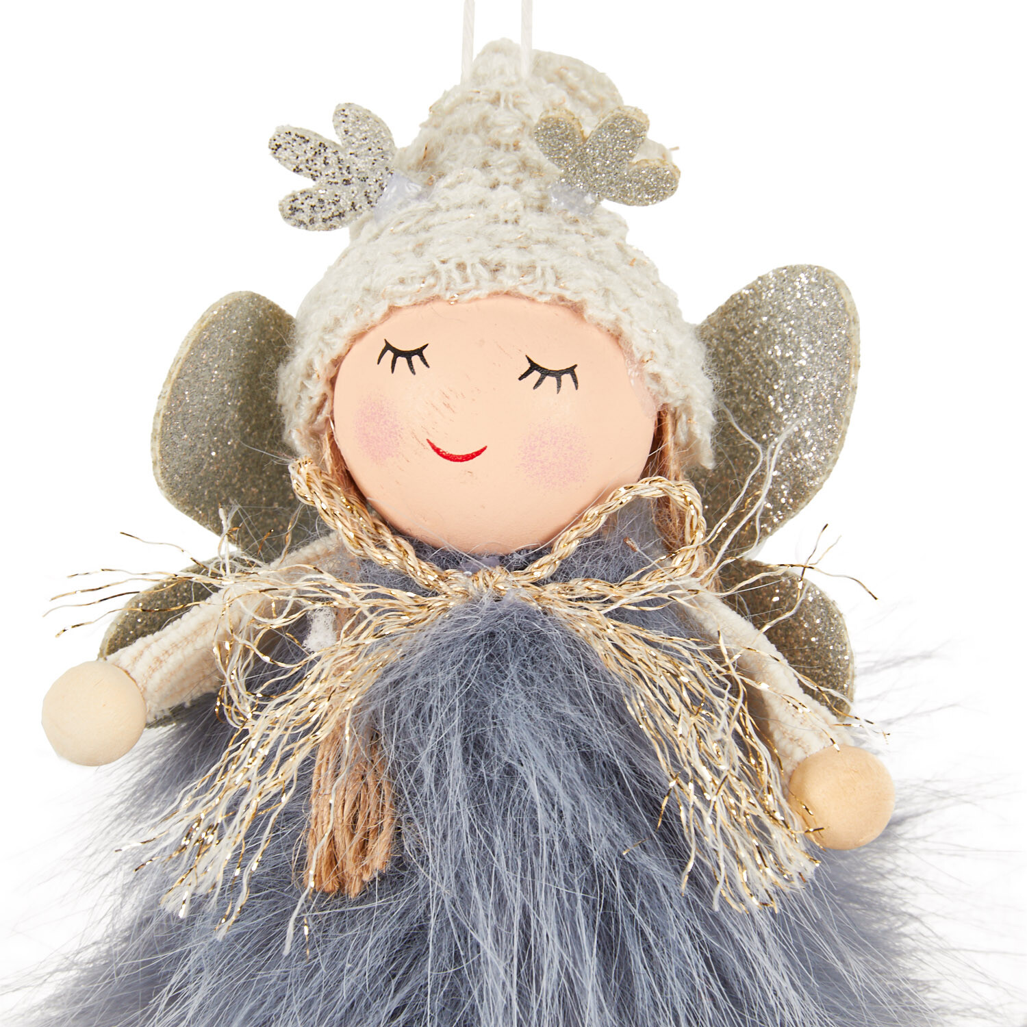 Fluffy Fairy Hanging Decoration Image 4