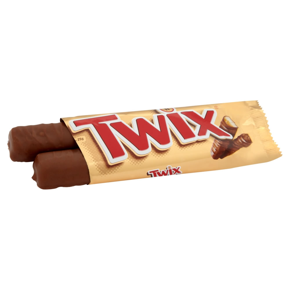Mars Twix Chocolate Bar 50g Image 2