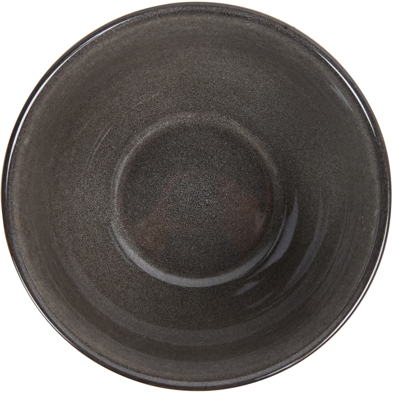 Reactive Glaze Bowl - Dark Grey Image 2