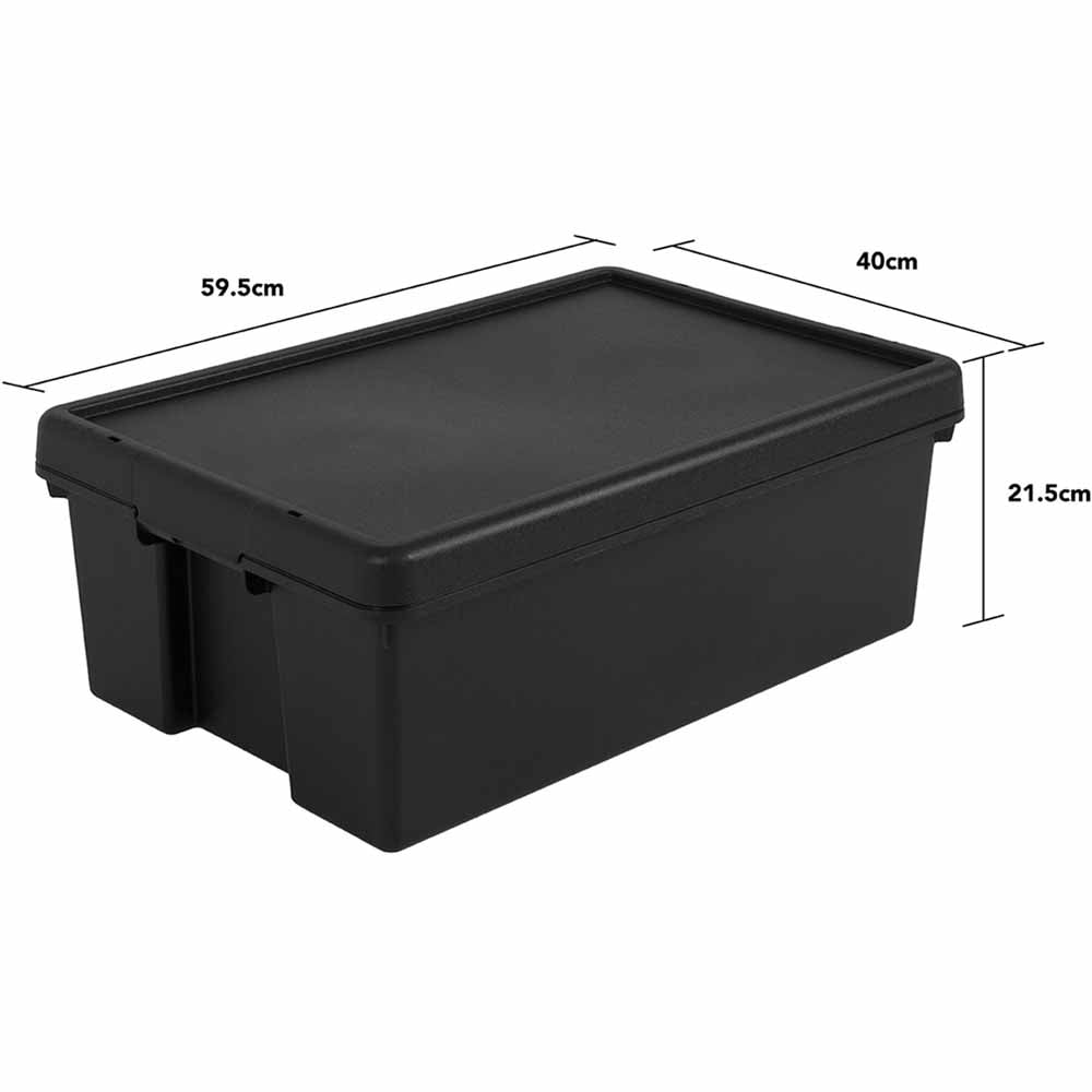 Wham 36L Recycled Storage Box 4 Pack Image 6