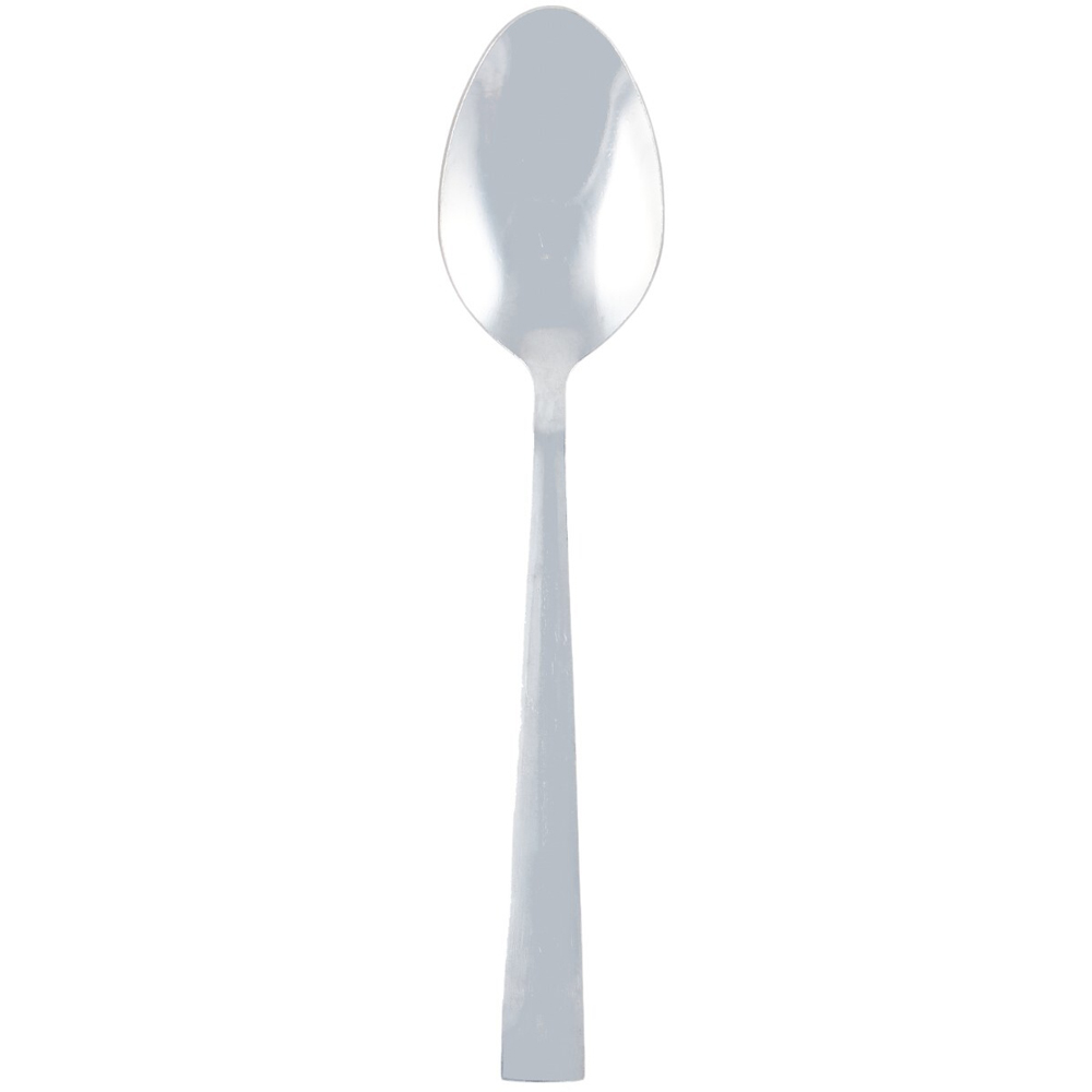 Pack of 4 My Kitchen Spoons - Silver Image 3