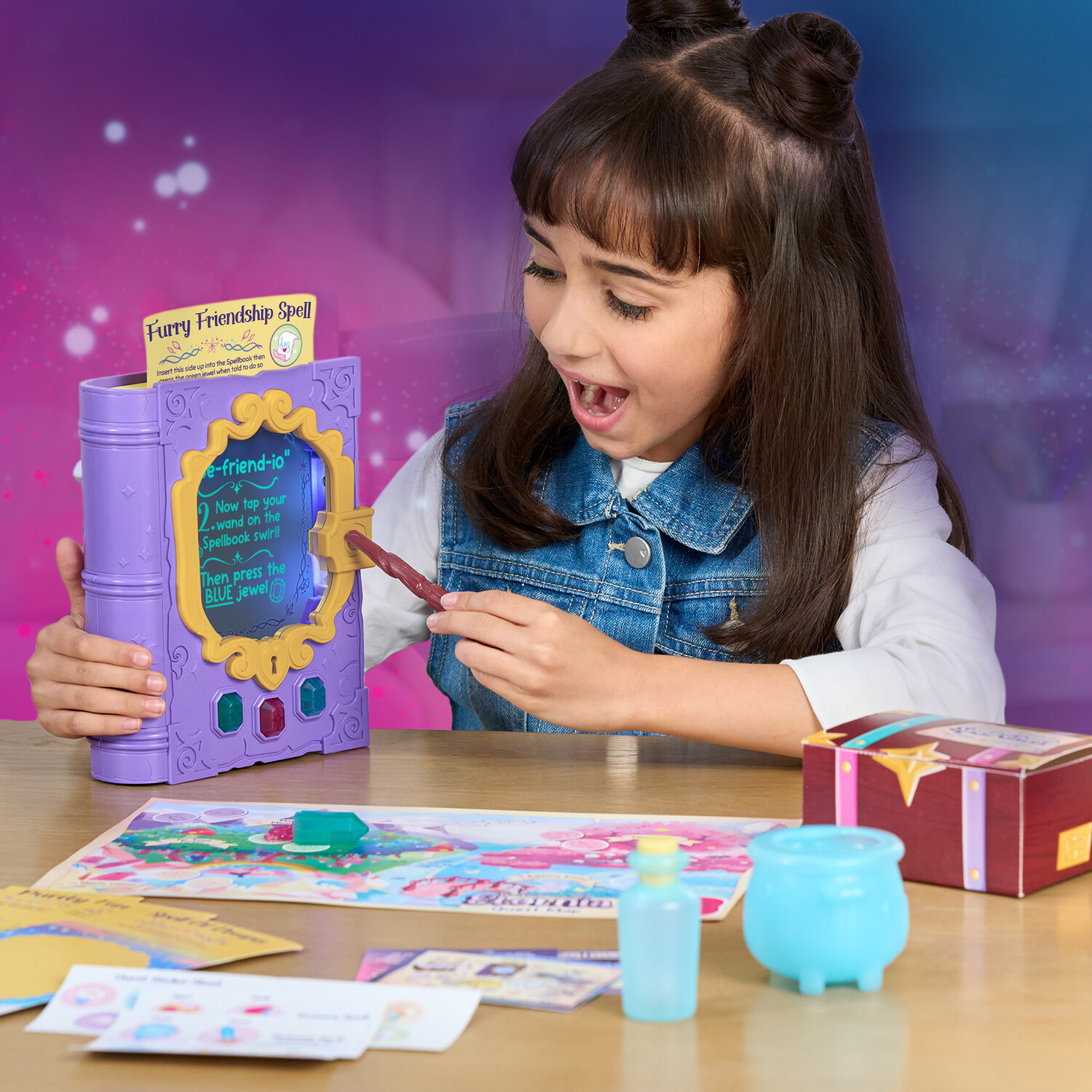 The Magic Spellbook Game Purple Image 6