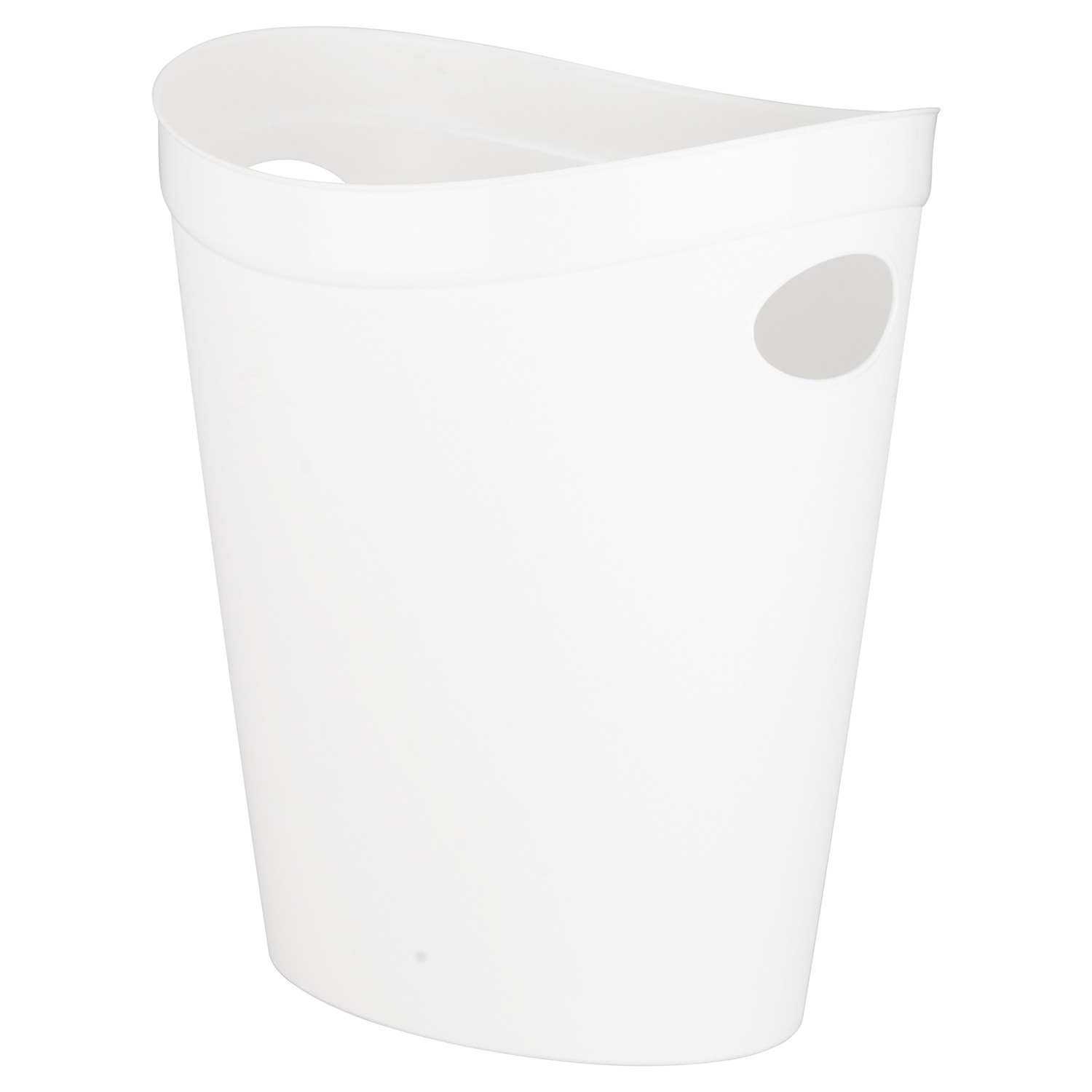 Addis Waste Paper Bin White Wilko