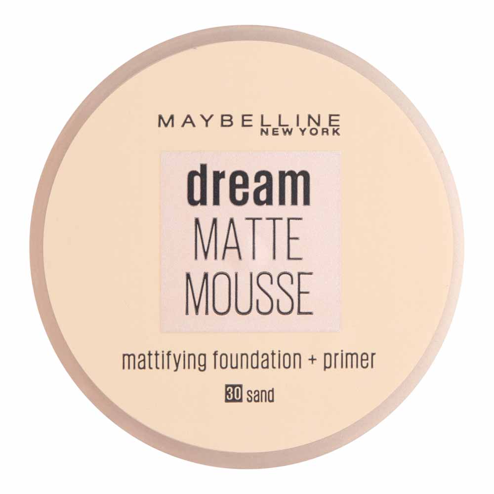 Maybelline Dream Matte Mousse Foundation SPF15 Sand 30 18ml Image 1