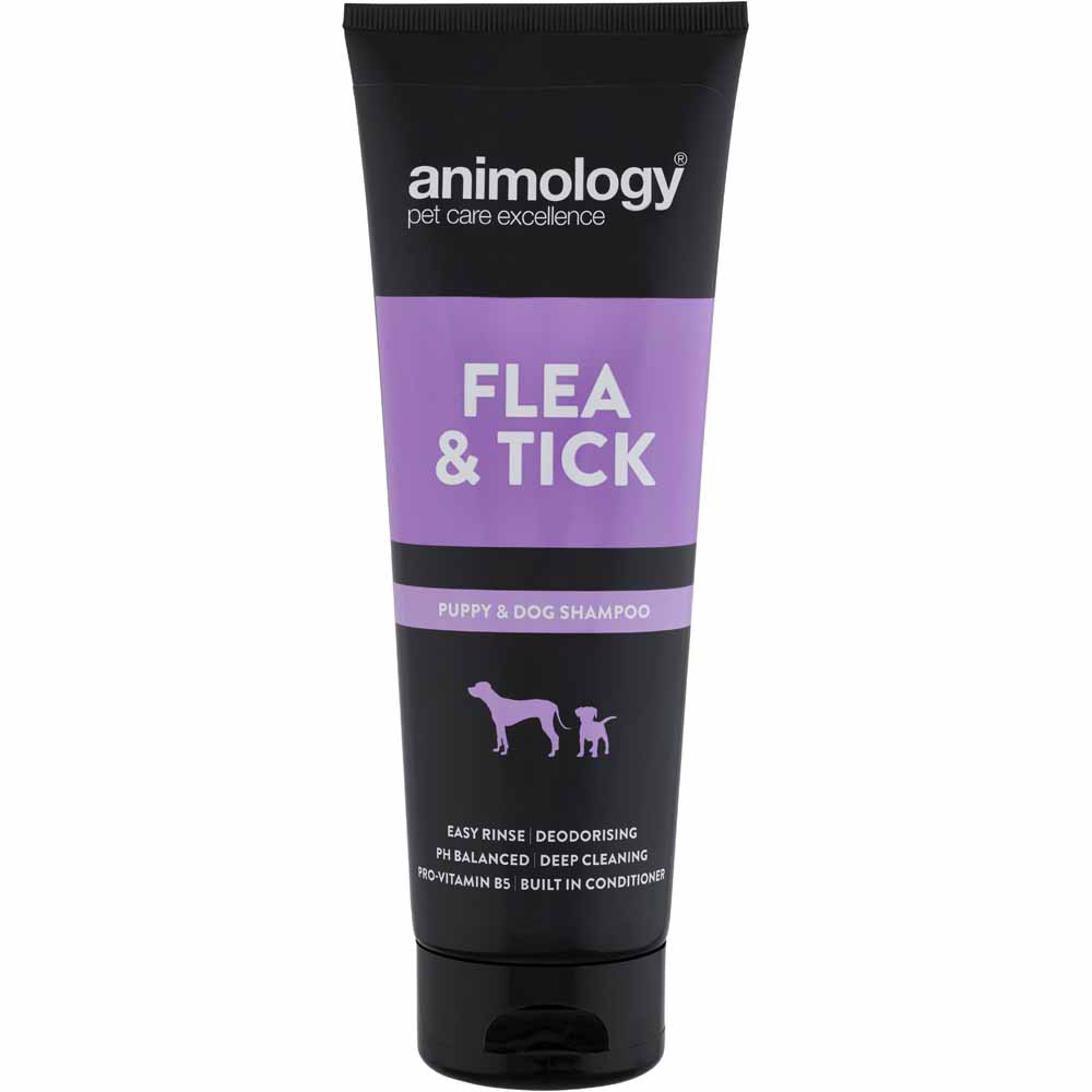 Animology Flea and Tick Puppy and Dog Shampoo 250ml Image