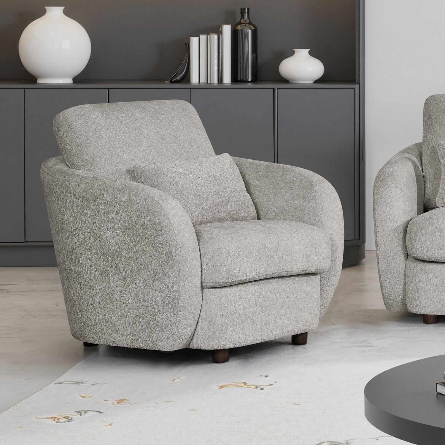 Mabel Chair Cream Image 1