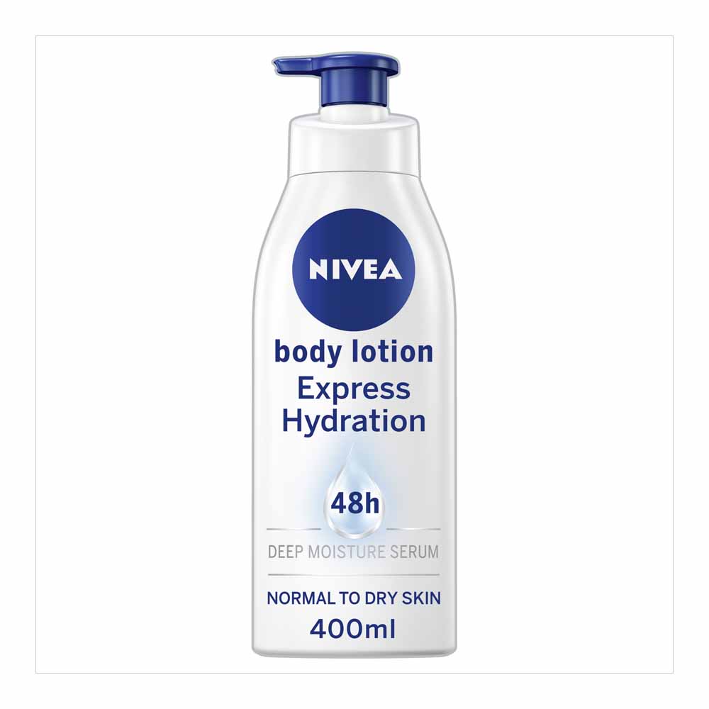 Nivea Express Hydration Body Lotion for Normal Skin 400ml Image