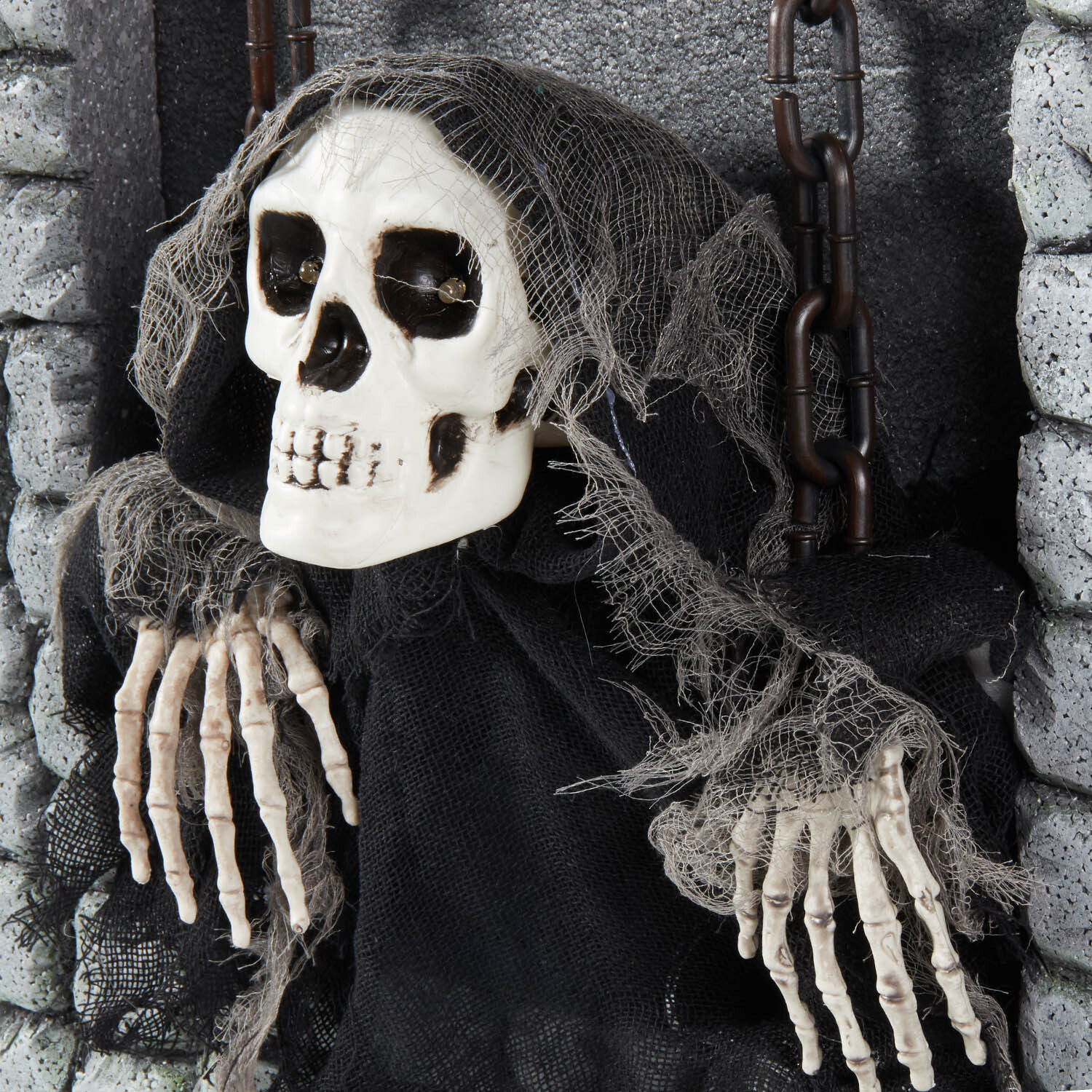 Animated Caged Skeleton Multicolour Image 8