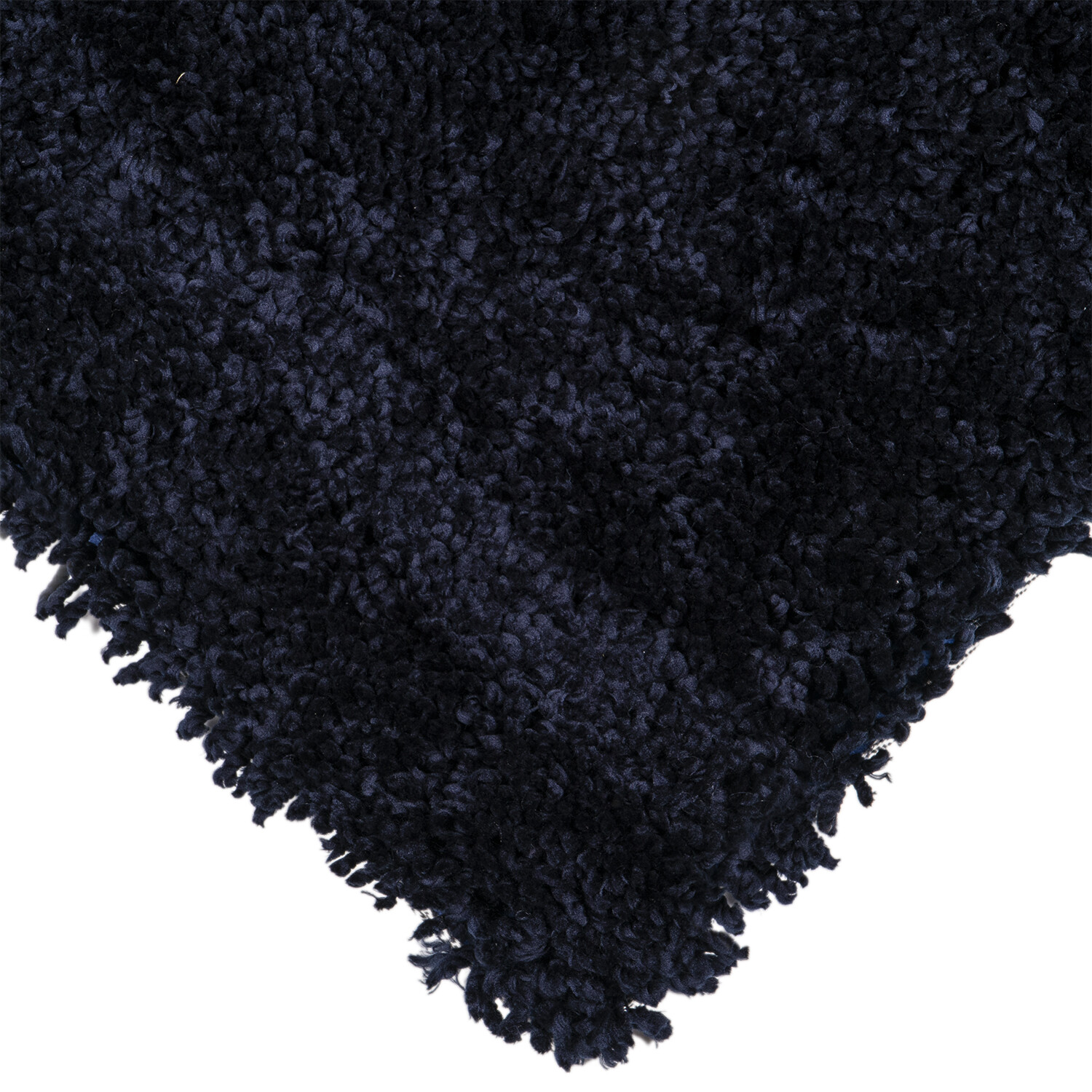 Alaska Dark Blue Shaggy Rug Medium 120 x 180cm Image 1