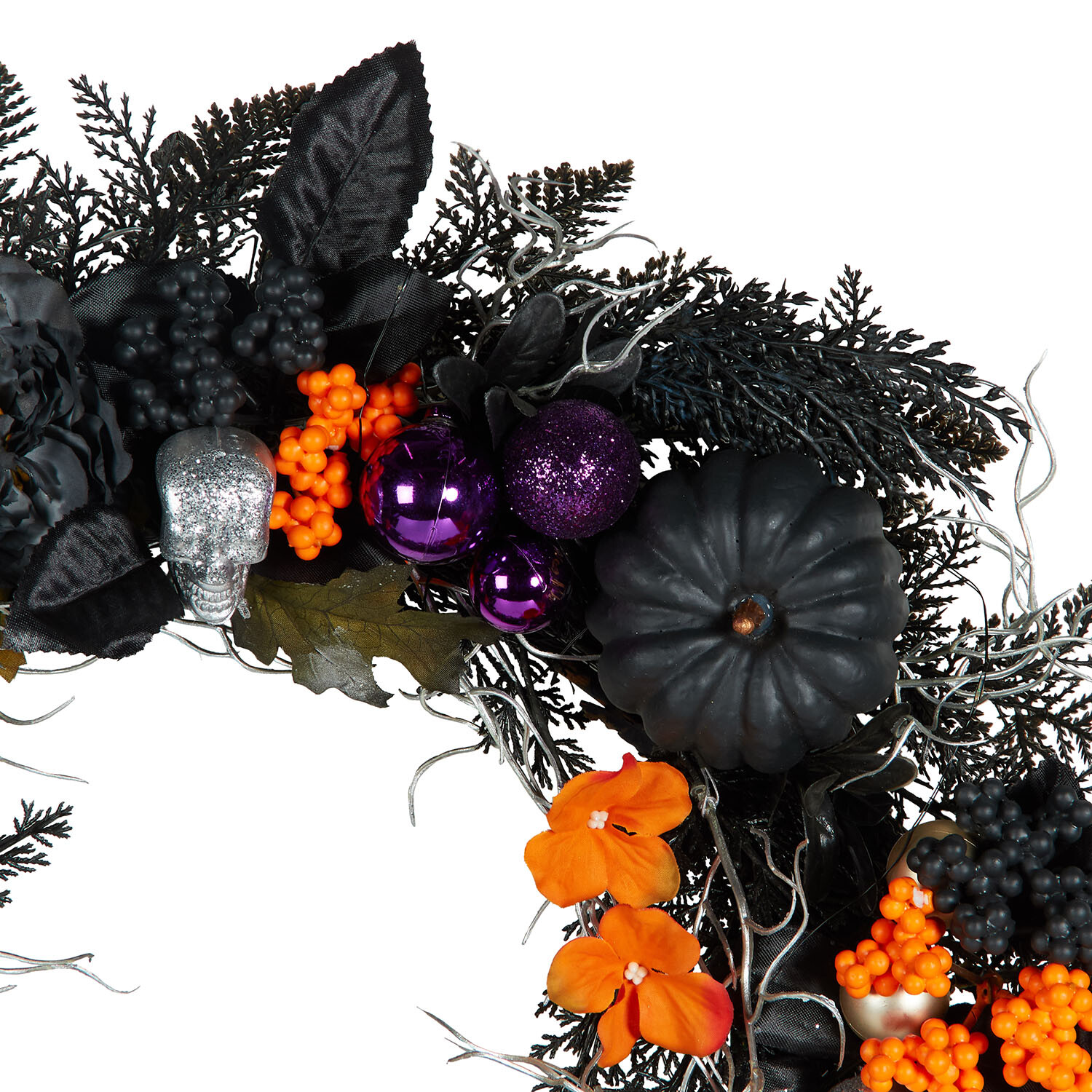Halloween LED Wreath Multicolour Image 4