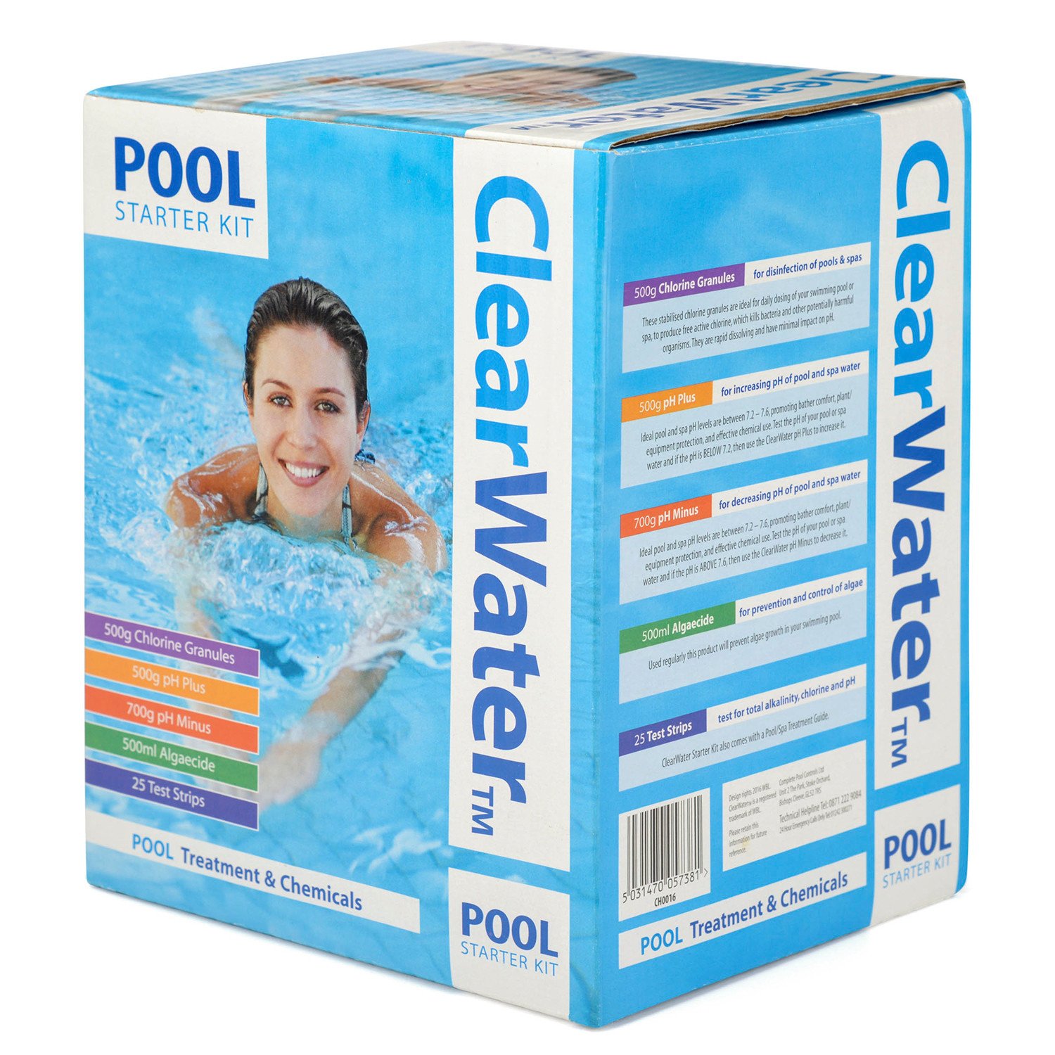 ClearWater Pool Chemical Starter Kit Image 3