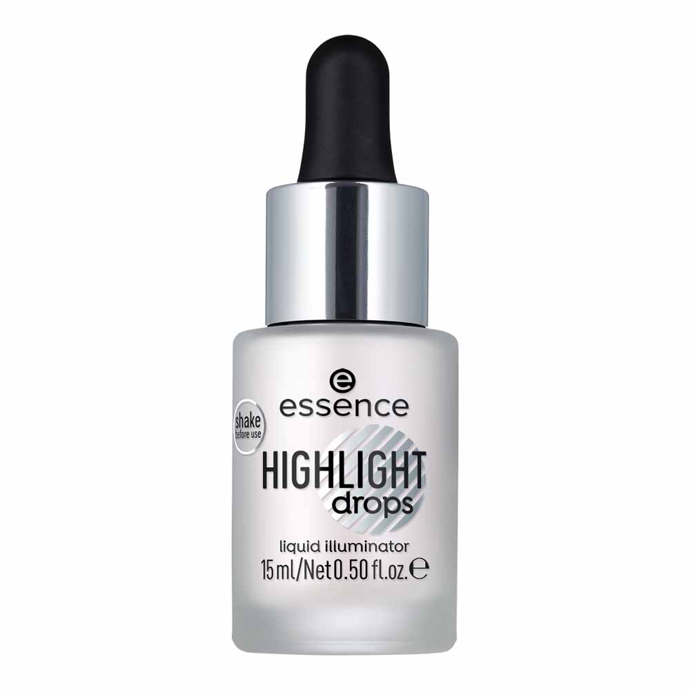 Essence Highlight Drops Liquid Illuminator Silver Lining 15ml Image