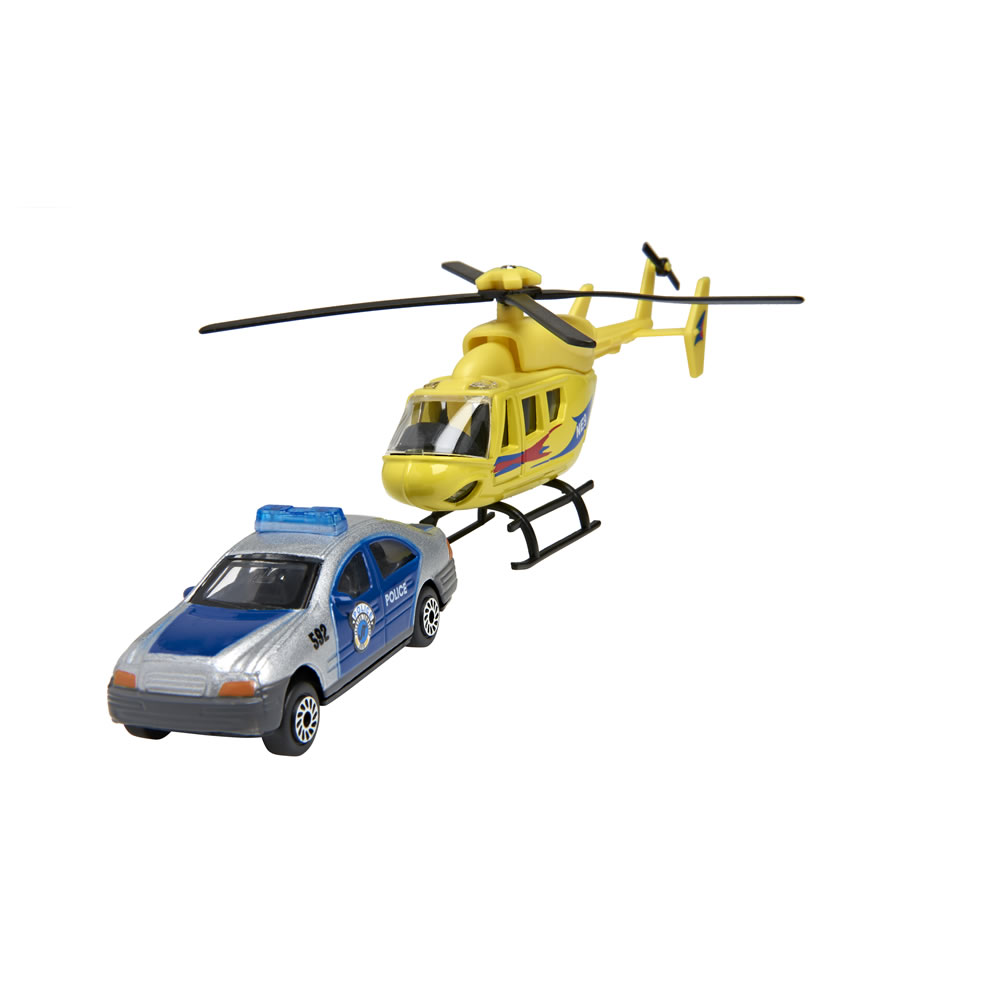 Wilko Roadsters Rescue Response Toy Vehicle Set Image 2
