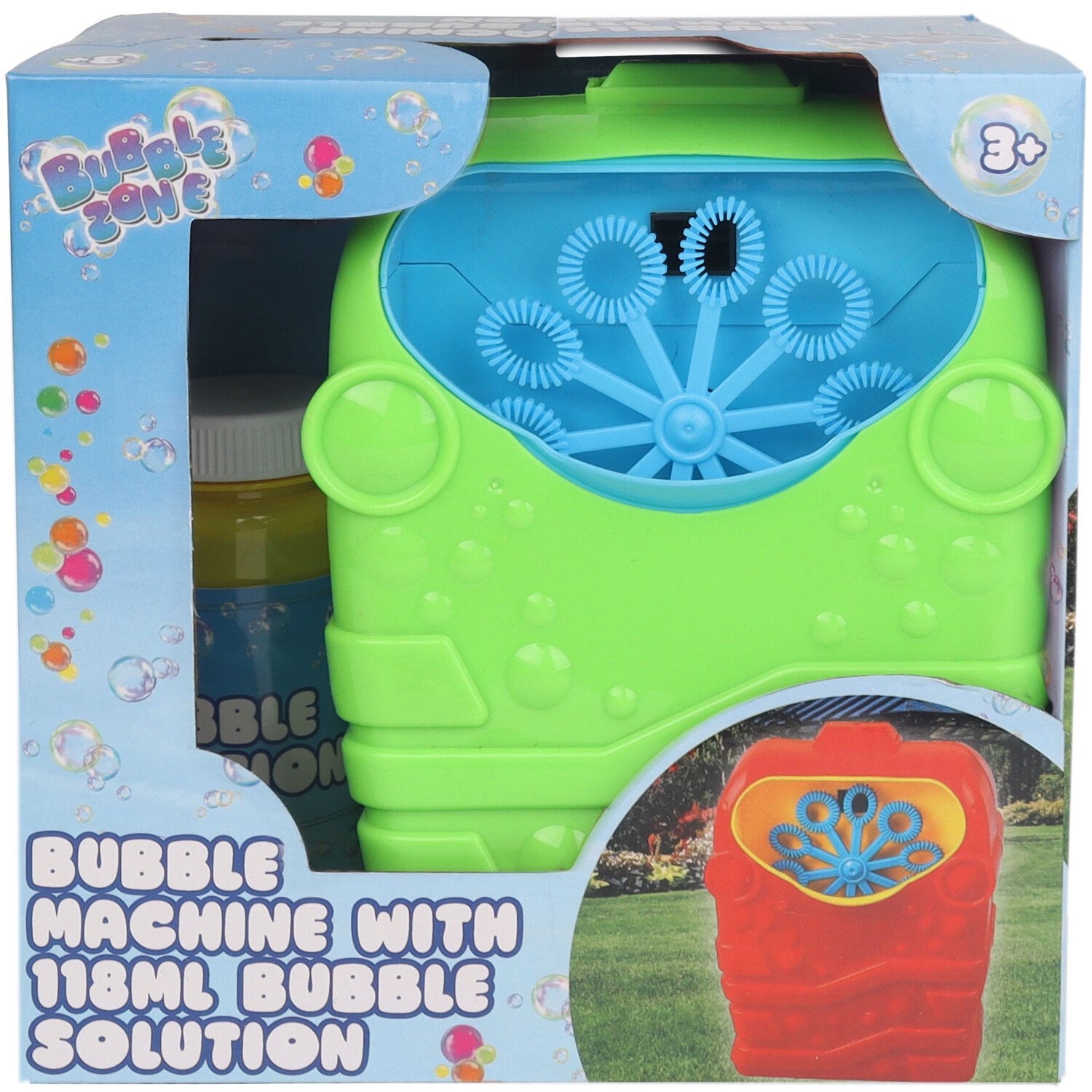 Bubble Machine with Bubble 118ml Image 1