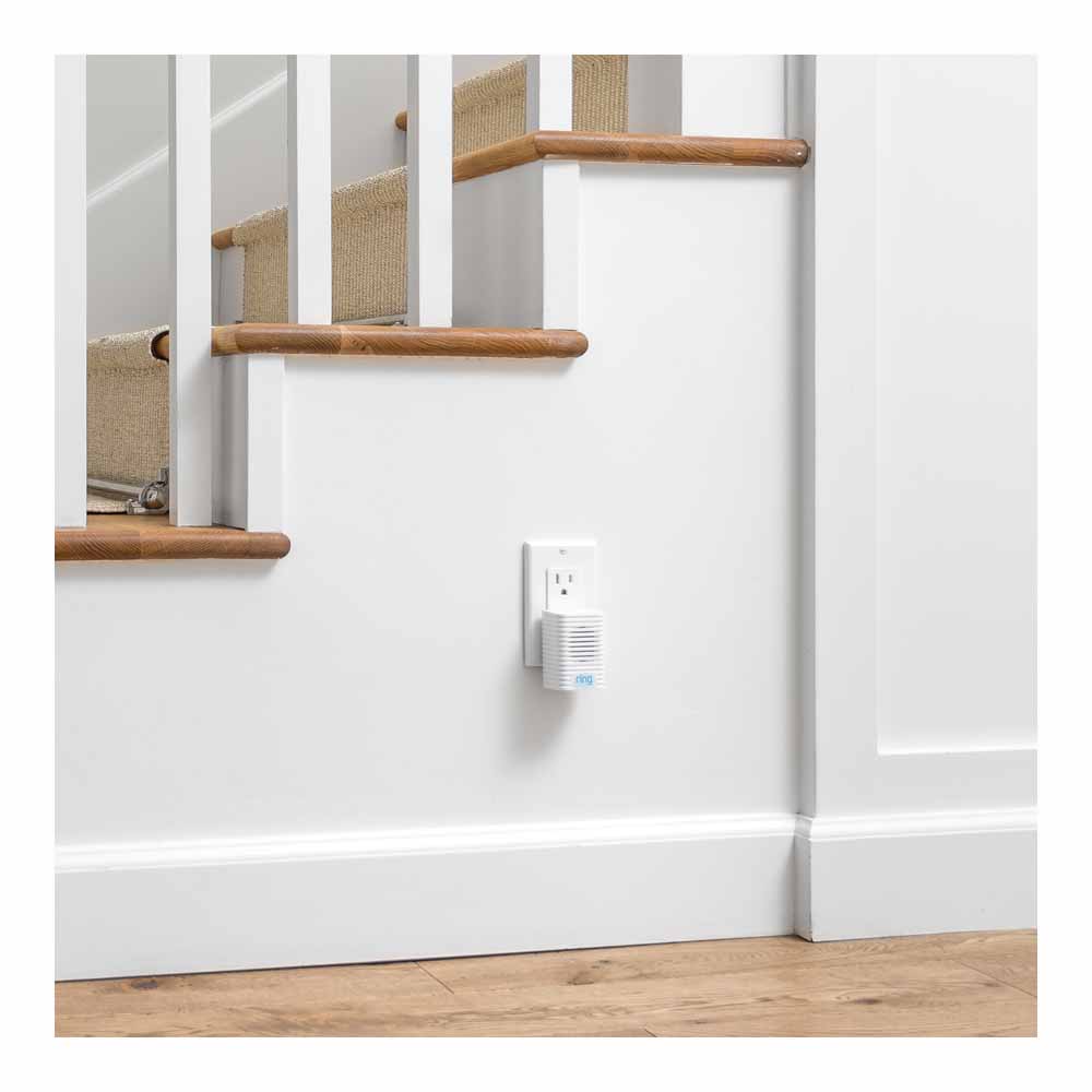 Ring Chime Wi-Fi Enabled Indoor Chime for Video Doorbell White Image 3