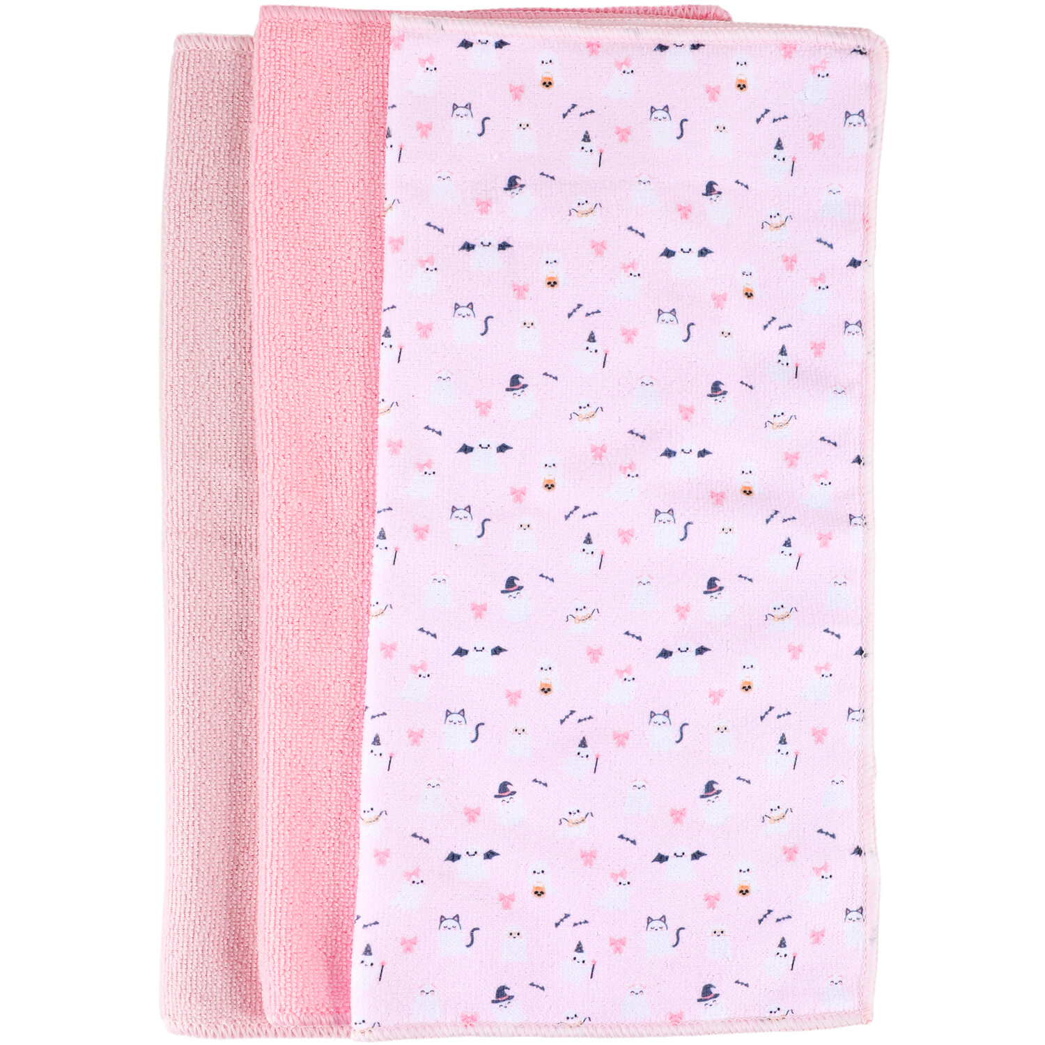 Pack of 3 Ghost Microfibre Cloths Image 1
