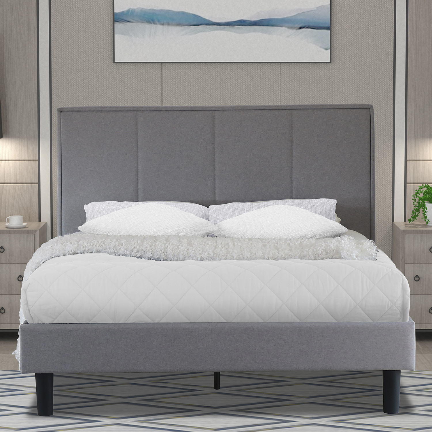 Alex Bed In A Box  - Grey / Single Image 5