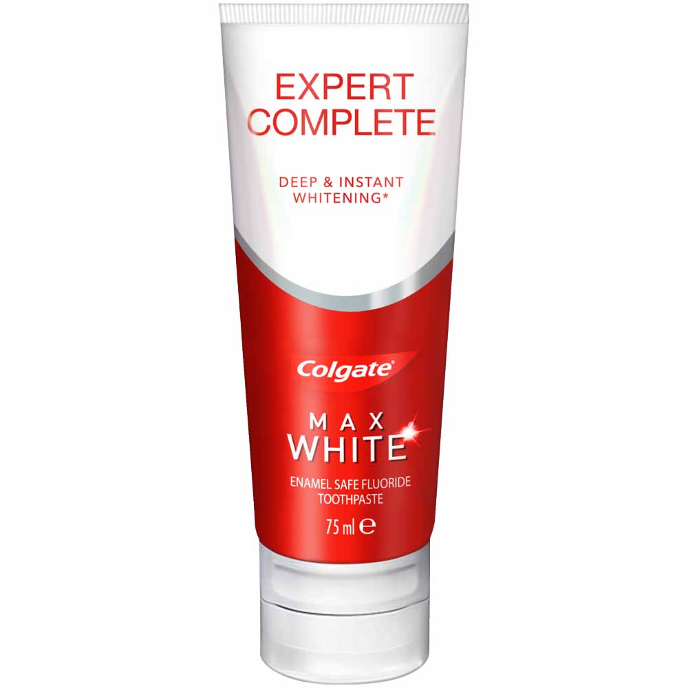 Colgate Max White Expert Complete Whitening Toothpaste 75ml Image 4