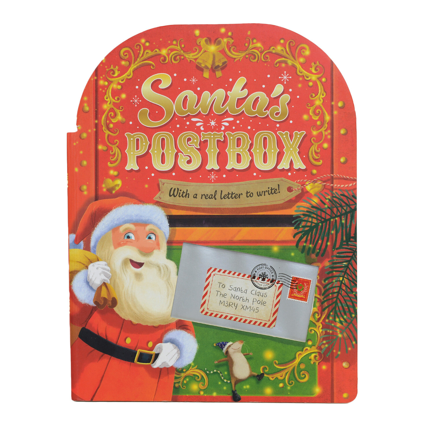Santa's Postbox Story Book - Red Image