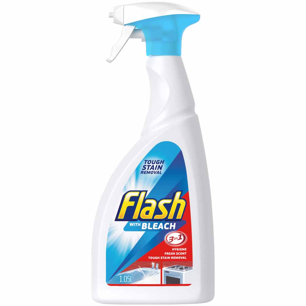 Flash Bleach Spray 1050ml Wilko