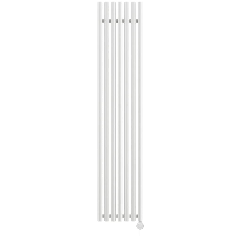 Terma Rolo-Room E Wi-Fi White Electric Radiator 800W 1800 x 370mm Image 1