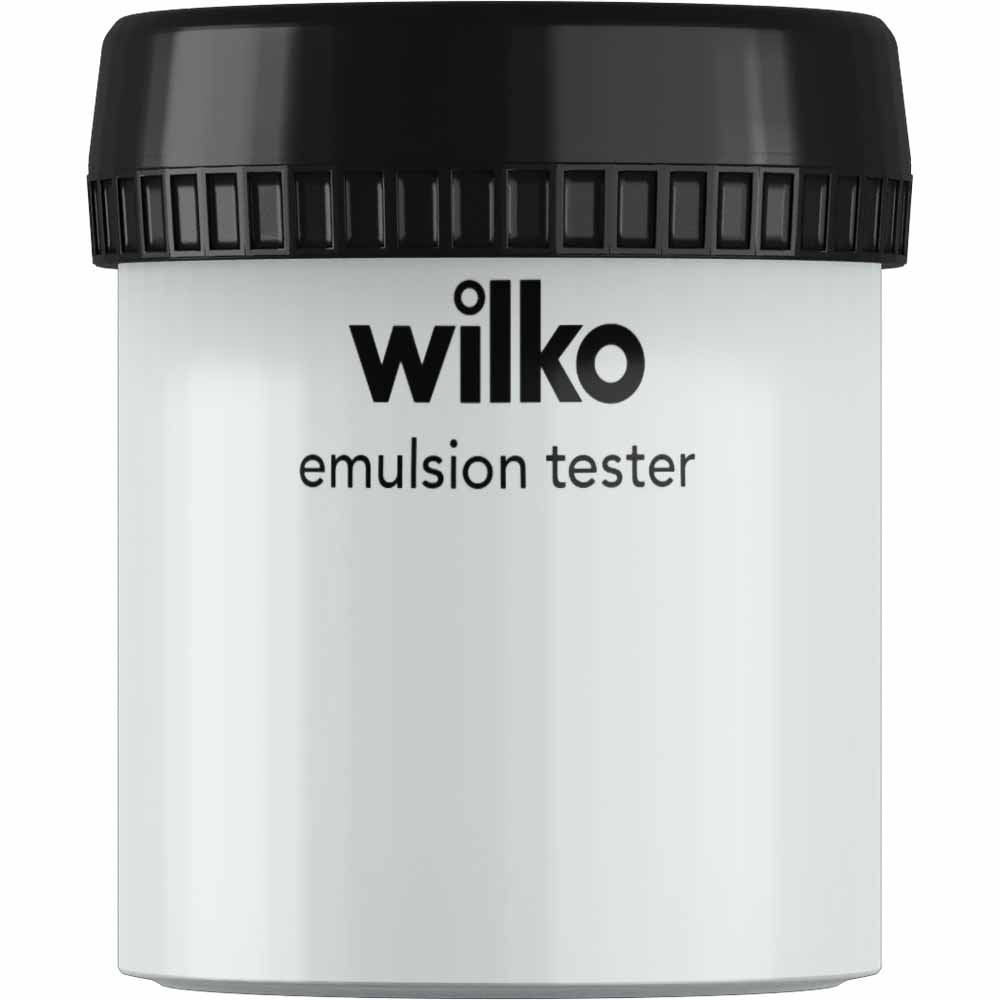 Wilko Shoreline Grey Emulsion Paint Tester Pot 75ml Image 1