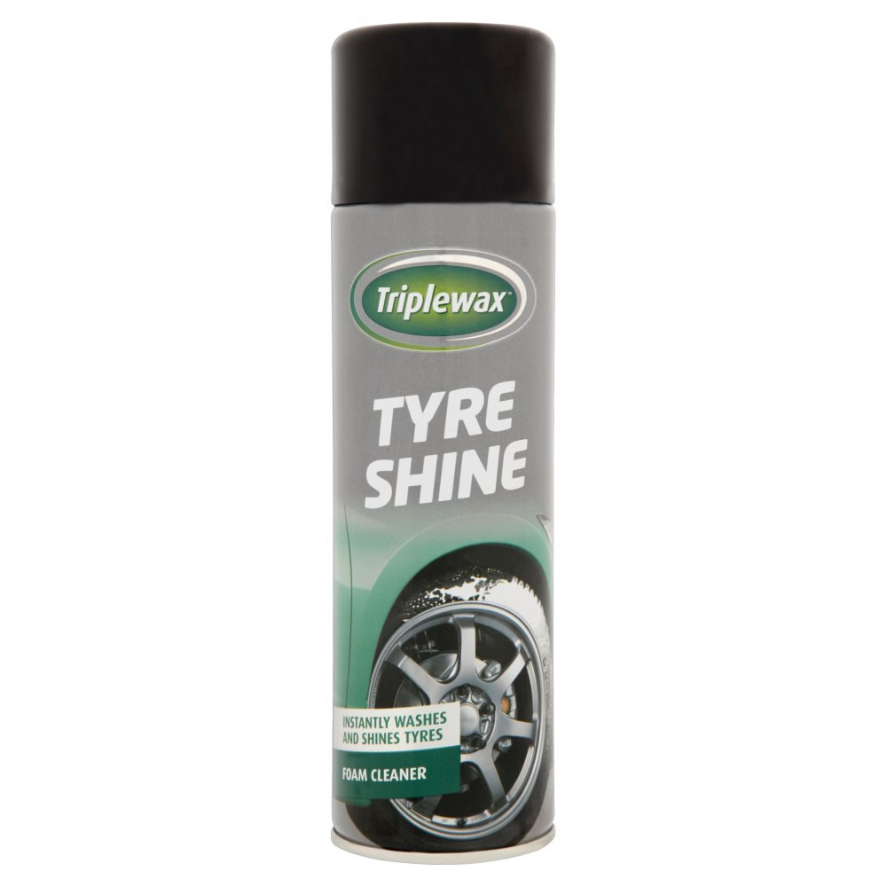 Triplewax 500ml Tyre Shine Foam Cleaner Image