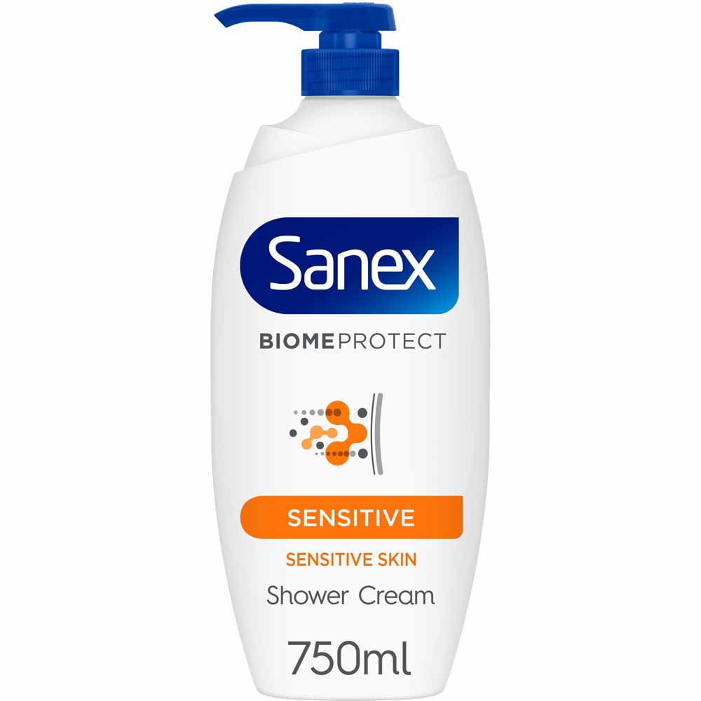 Sanex BiomeProtect Sensitive Shower Cream 720ml Image 1