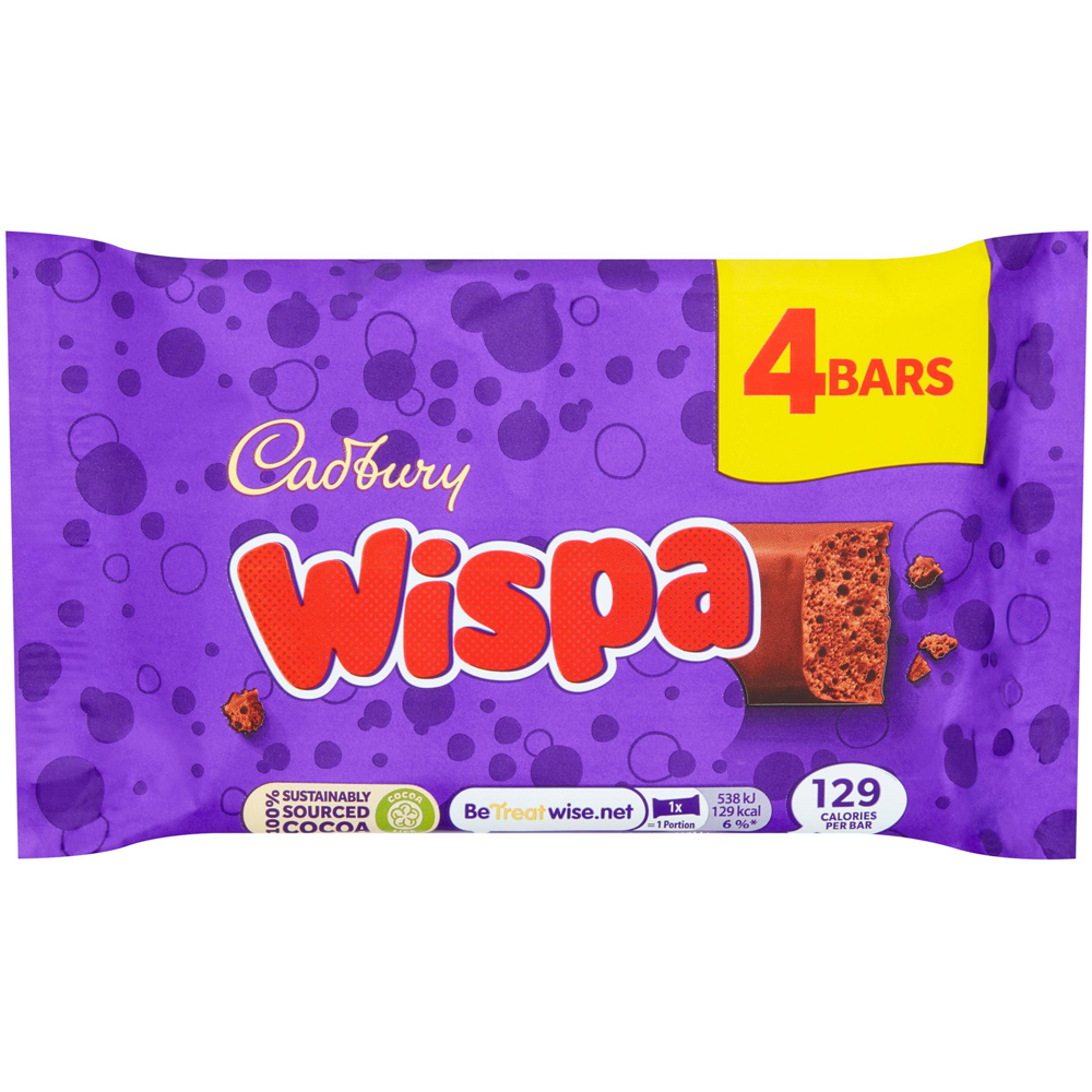 Cadbury Wispa 4 Pack Image