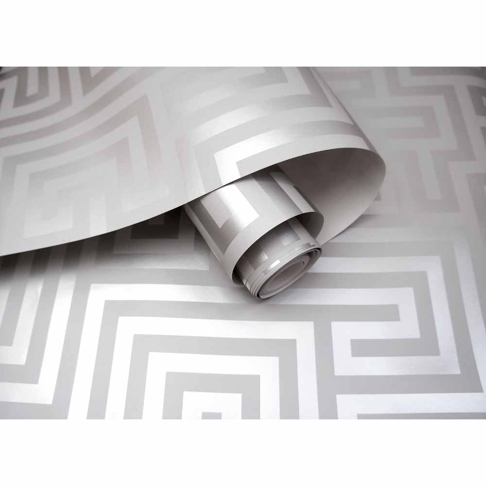 Holden Glistening Maze Grey Wallpaper Image 2