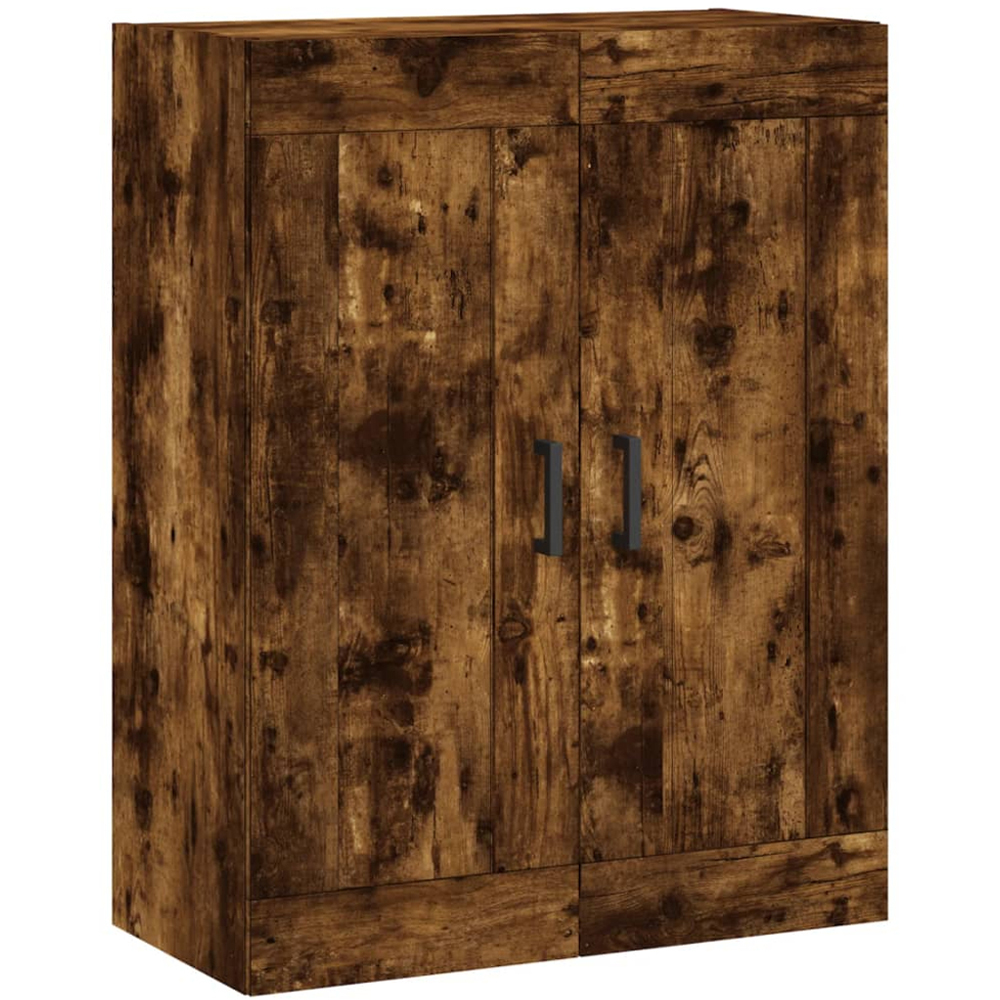 vidaXL 4 Door 2 Drawer Smoked Oak Highboard Image 5