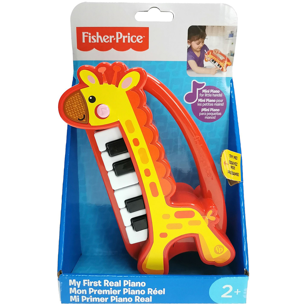 REIG Fisher Price Multicolour My first Real Piano Keyboard Image 3