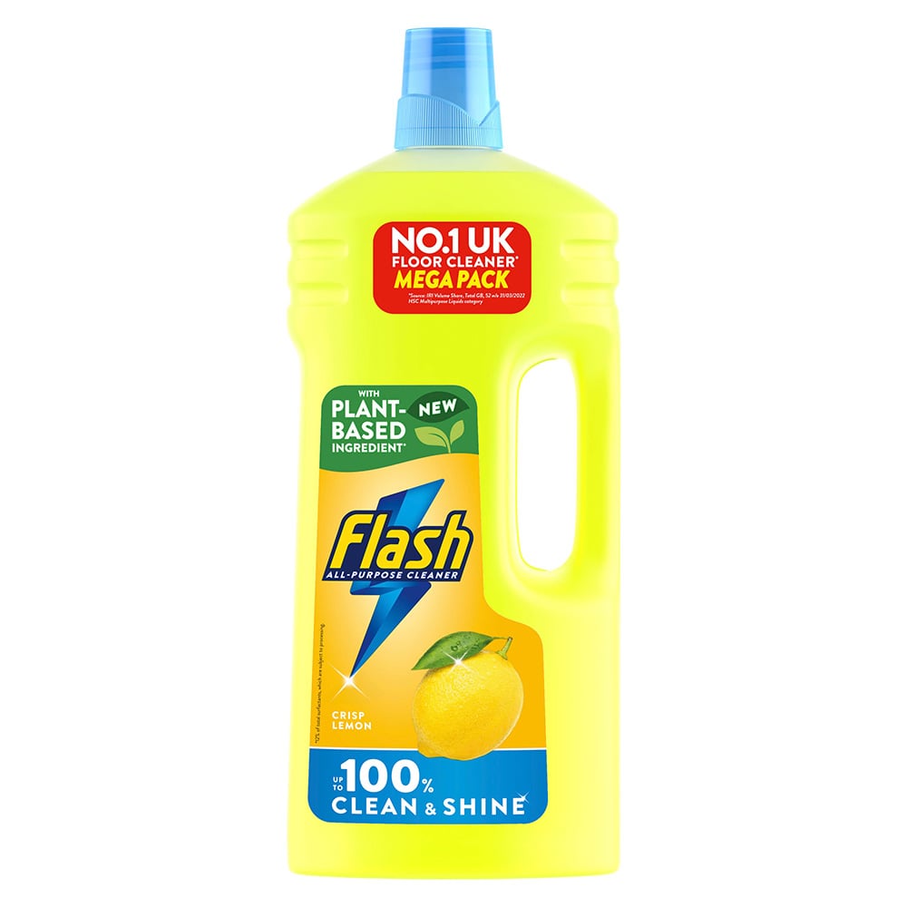 Flash Lemon All Purpose Liquid Cleaner Case of 6 x 1.5L Image 2