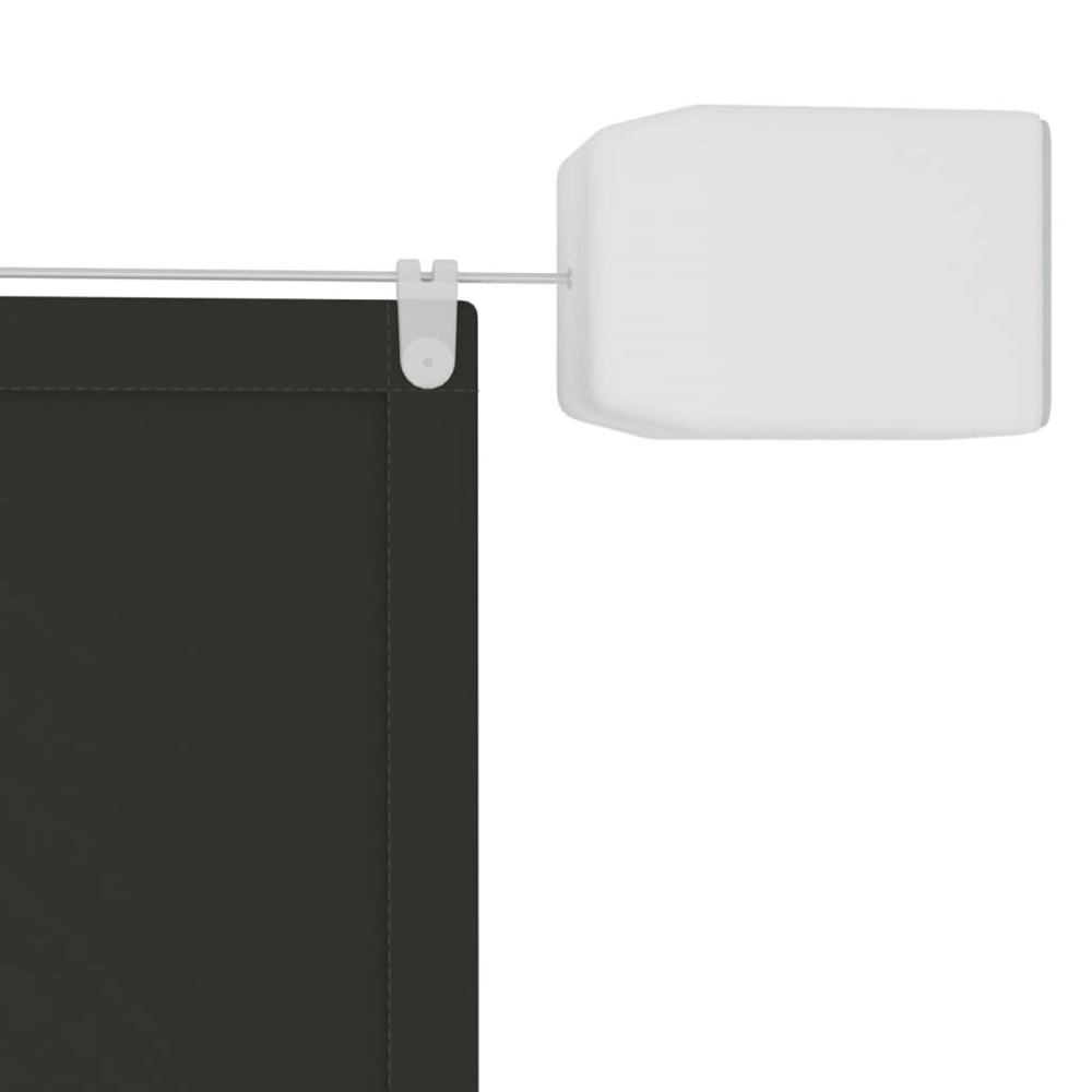 vidaXL Anthracite Oxford Fabric Vertical Awning 1.4 x 2.7m Image 3