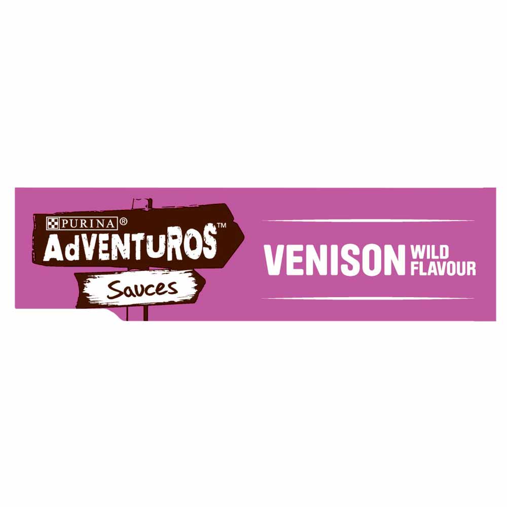 Purina Adventuros Sauces Wild Venison Dog Treats 5 x 25g Image 3