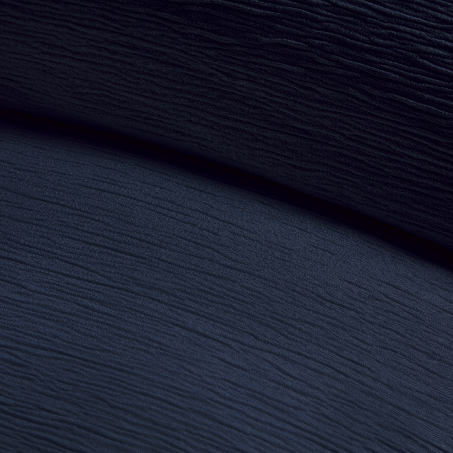 Milan Textured Duvet Set Navy King Image 2
