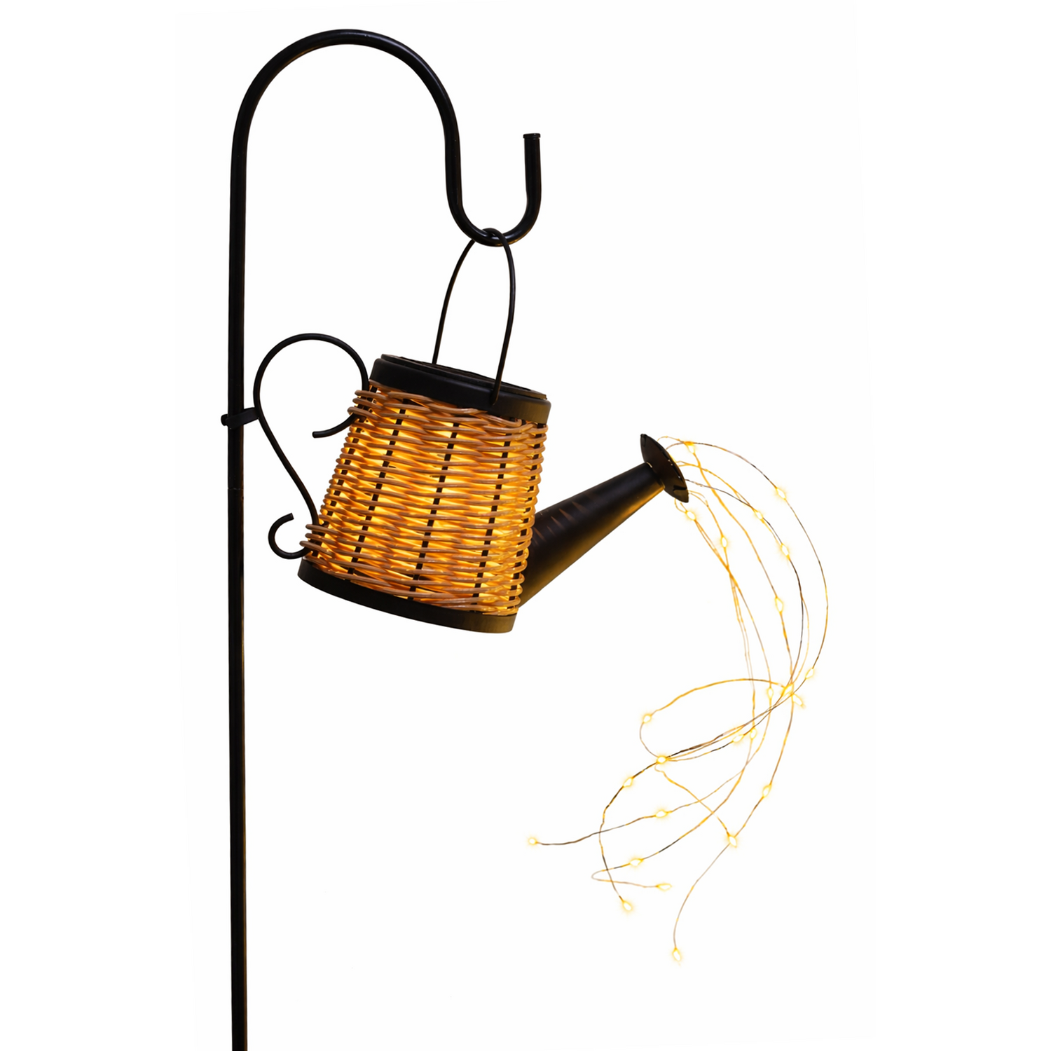 Solar Watering Can Lantern Image 5