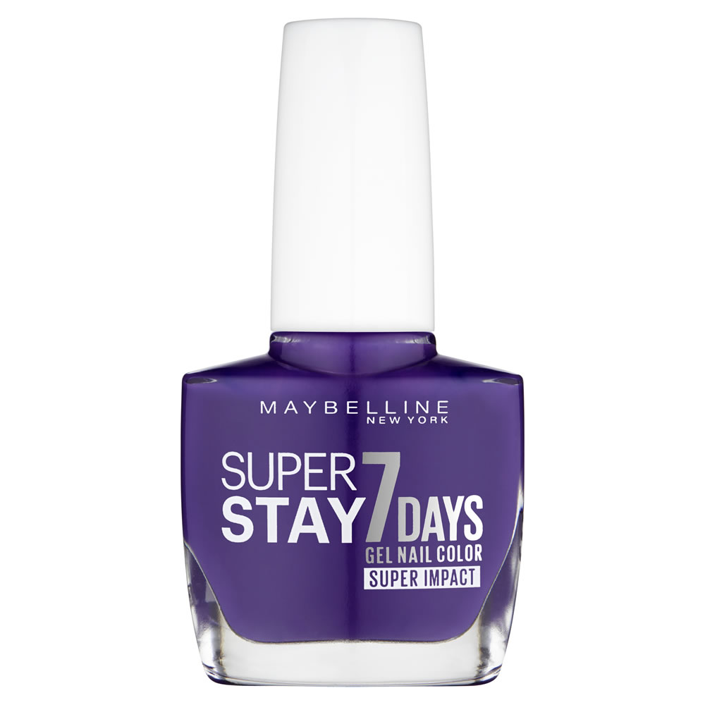 Maybelline SuperStay 7 Days Super Impact Nail  Polish 887 All Day Plum Image 1