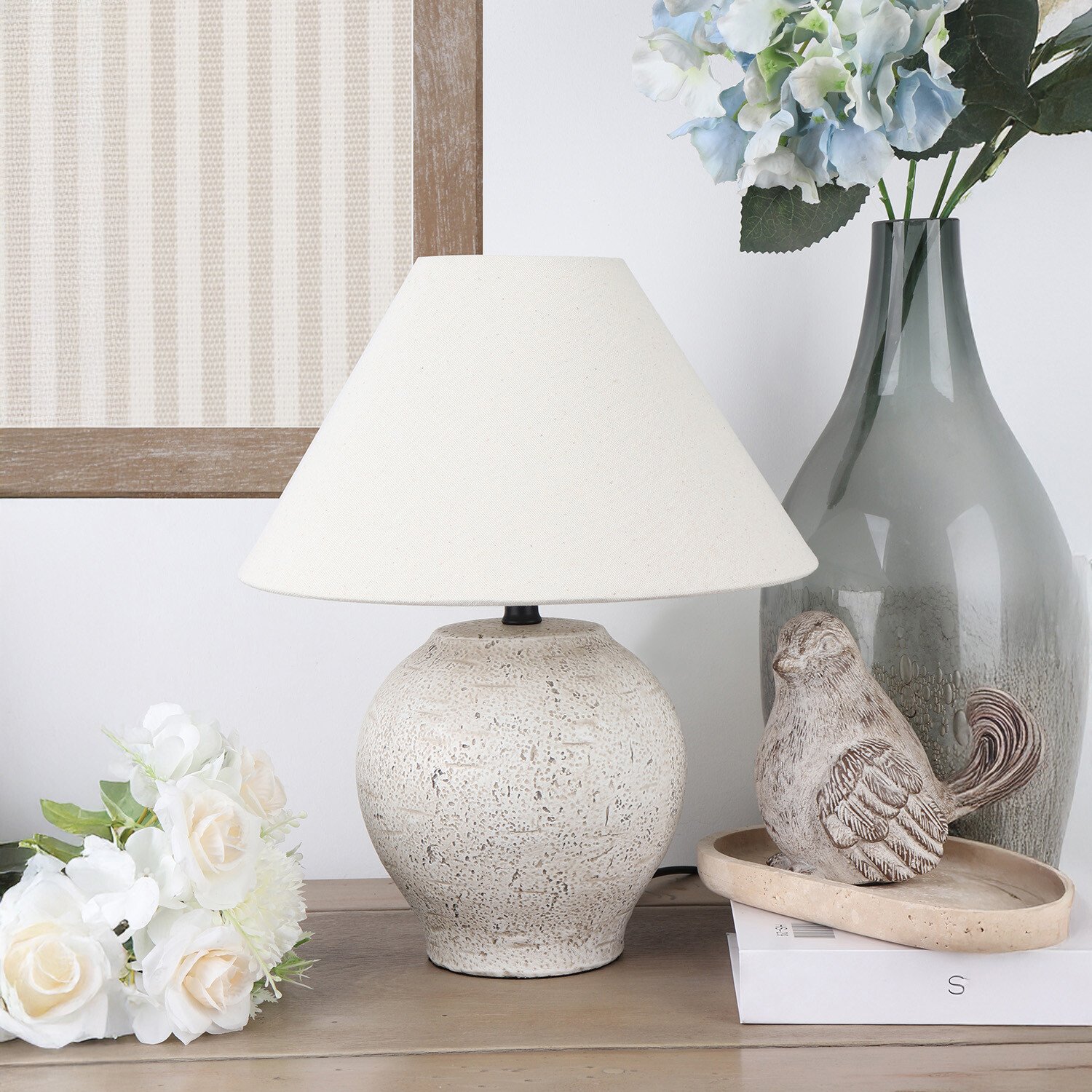 Sarah Table Lamp Cream Image 2