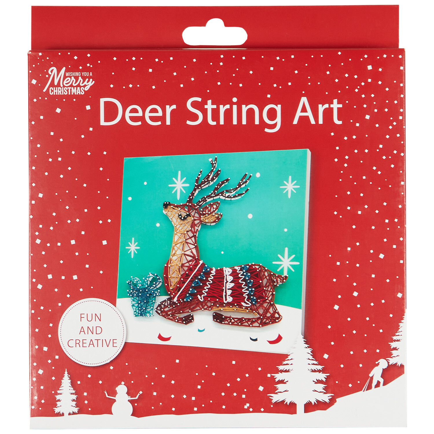 Deer String Art Kit - Multicolour Image 1