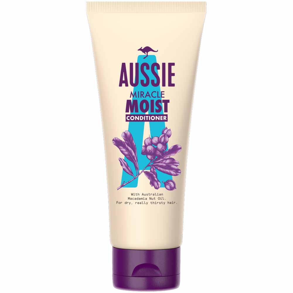 Aussie Miracle Moist Conditioner 200ml Wilko
