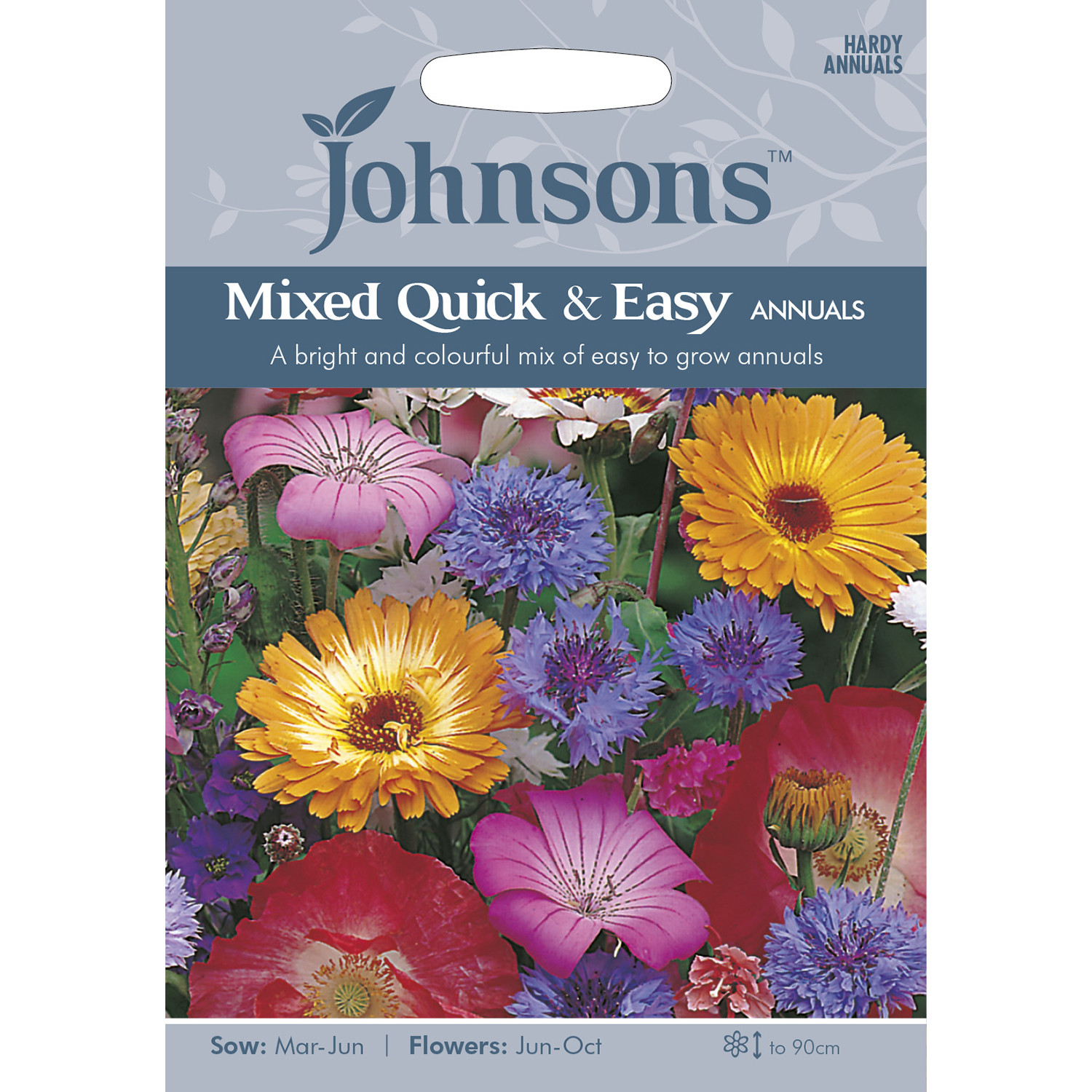 Johnsons Annuals Mixed Flower Seeds Image 2