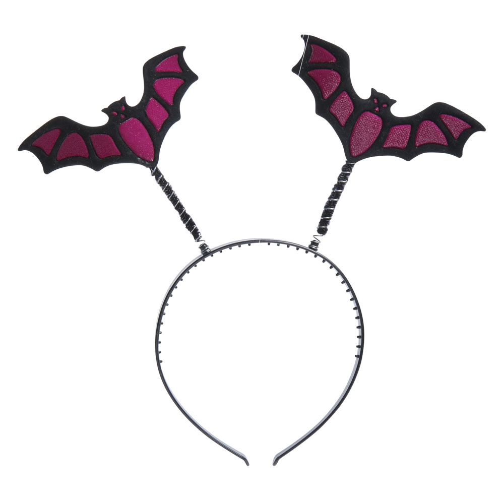 Wilko Halloween Bat Headband Bopper Image 2