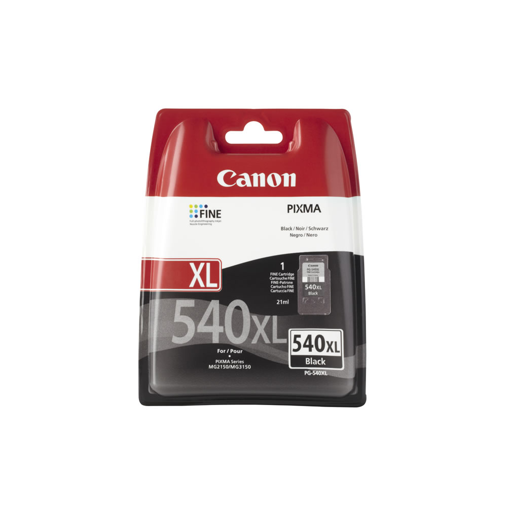 Canon PG-540 XL Black Ink Cartridge Image
