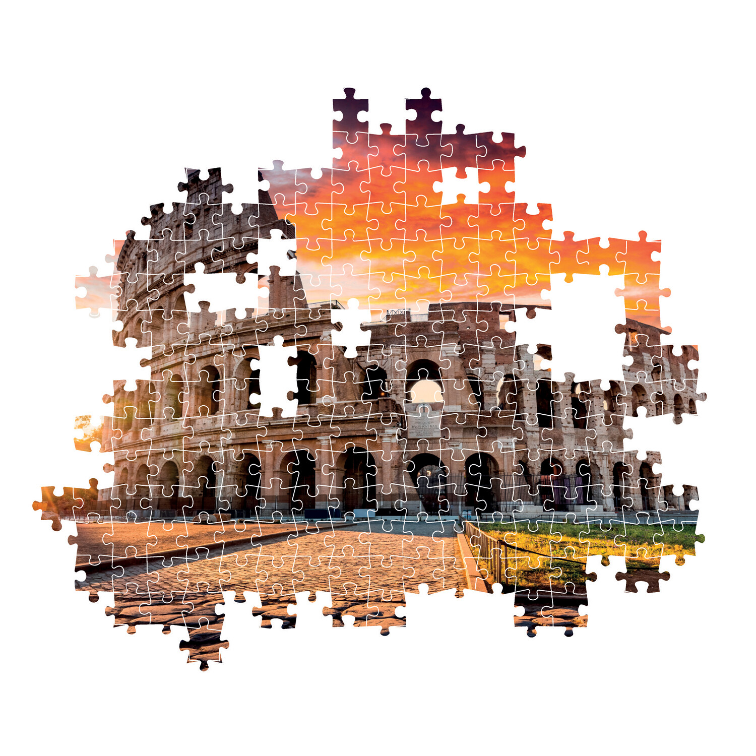 Roman Sunset 1000 Piece Jigsaw Puzzle Image 4