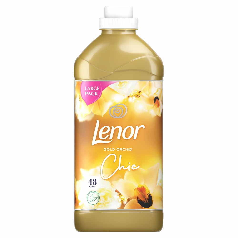 Lenor Gold Orchid Fabric Conditioner 48 Washes 1.68L Image 1