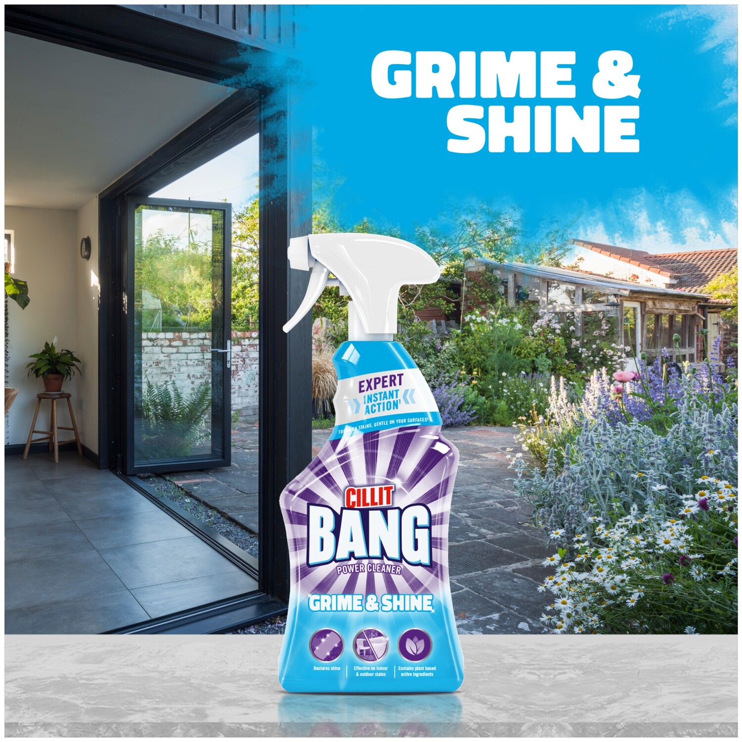 Cillit Bang Grime and Shine Power Cleaner Image 2