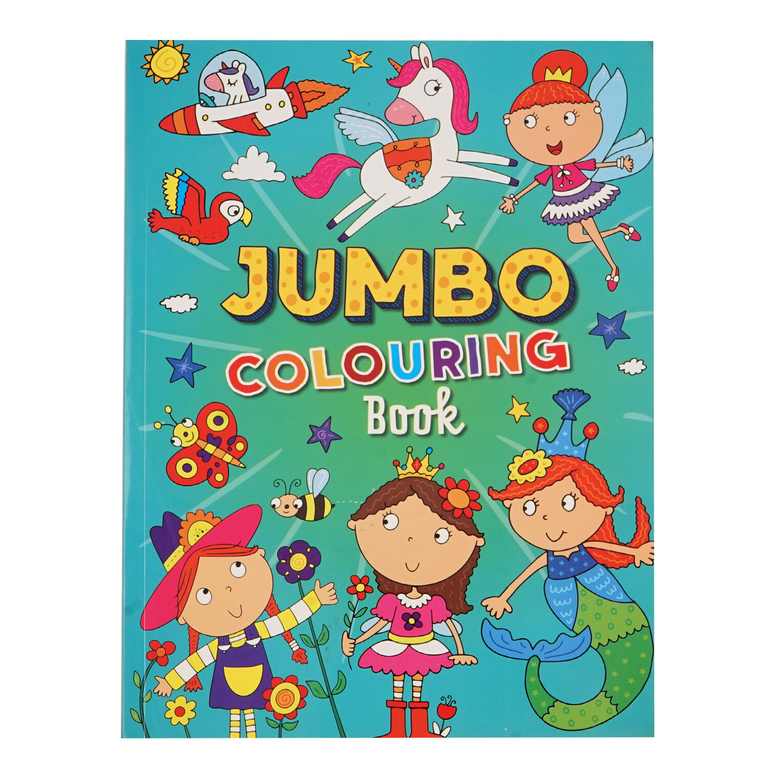 Jumbo Colouring Book Image 1